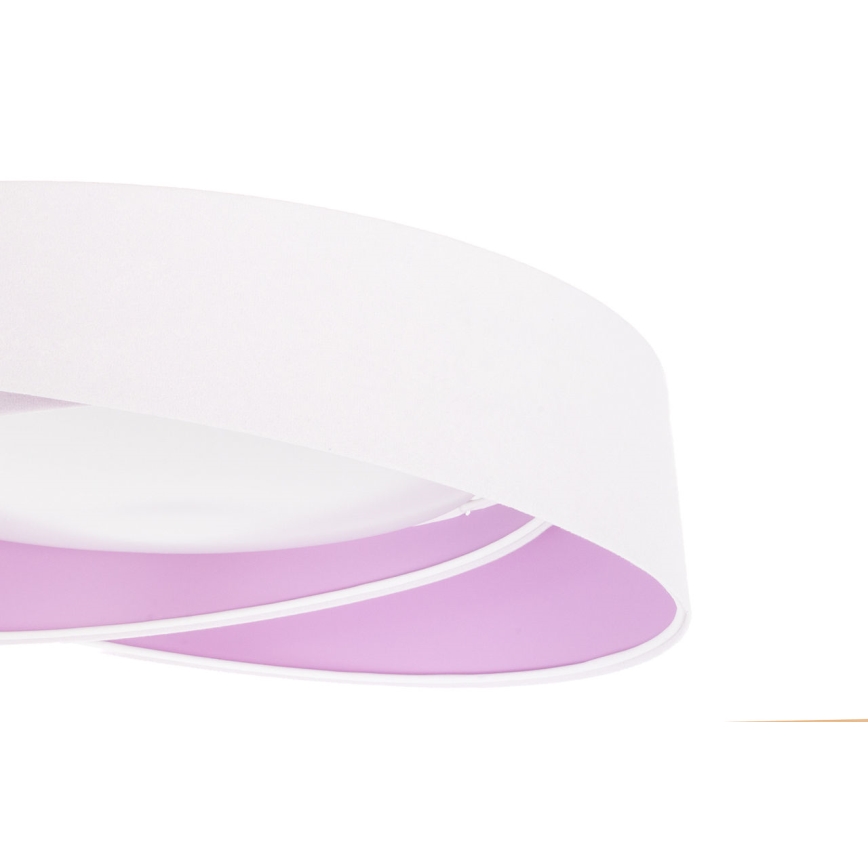 Candeeiro de teto LED dimerizável SMART GALAXY MODERN LED/24W/230V 3000-6500K Ø 55 cm branco/roxo + controlo remoto