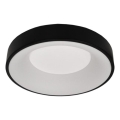 Candeeiro de teto LED DRAX LED/32W/230V 4000K Ø 38 cm preto