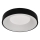 Candeeiro de teto LED DRAX LED/32W/230V 4000K Ø 38 cm preto