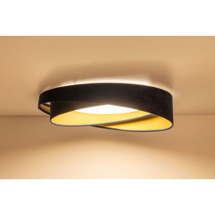 Candeeiro de teto LED GALAXY MODERN LED/24W/230V, diâmetro 55 cm, azul/dourado