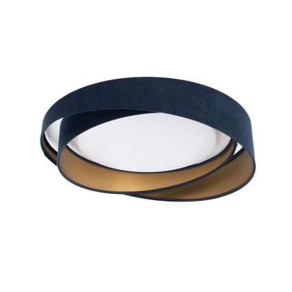 Candeeiro de teto LED GALAXY MODERN LED/24W/230V, diâmetro 55 cm, azul/dourado