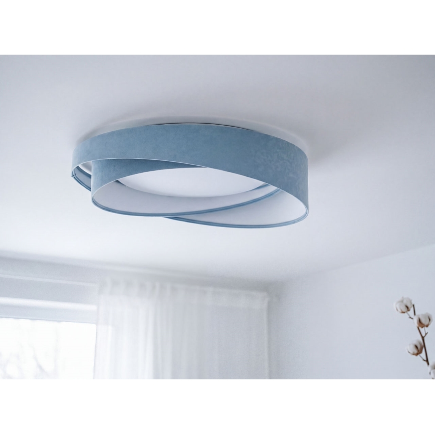 Candeeiro de teto LED GALAXY MODERN LED/24W/230V, Ø 55 cm, azul