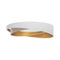 Candeeiro de teto LED GALAXY MODERN LED/24W/230V Ø 55 cm branco/bege/dourado