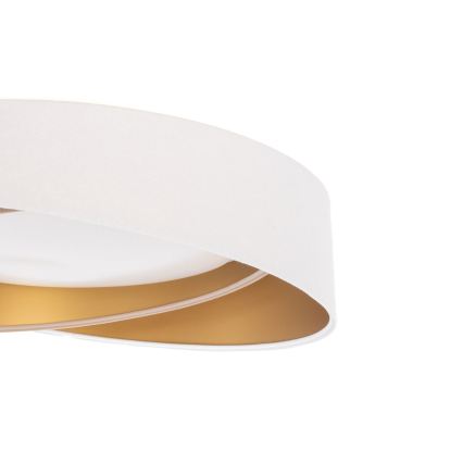 Candeeiro de teto LED GALAXY MODERN LED/24W/230V Ø 55 cm branco/bege/dourado