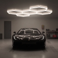 Candeeiro de teto LED HEXLINE LED/216W/230V 4000K 208x300 cm branco