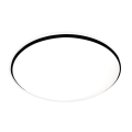 Candeeiro de Teto LED HUGO LED/16/24/32W/230V 3000/4000/6500K Ø 37 cm IP54 preto