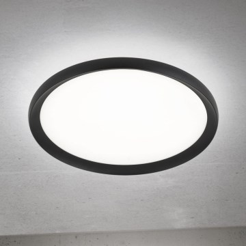 Candeeiro de Teto LED KANT LED/30W/230V 2700/3000/4000K Ø 40 cm preto