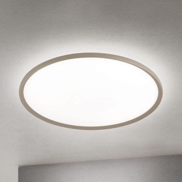 Candeeiro de teto LED KANT LED/66W/230V 2700/3000/4000K Ø 80 cm bege