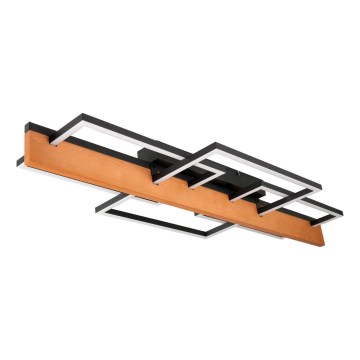 Candeeiro de teto LED LARYSA LED/35W/230V 35x90 cm pinho