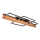 Candeeiro de teto LED LARYSA LED/35W/230V 35x90 cm pinho