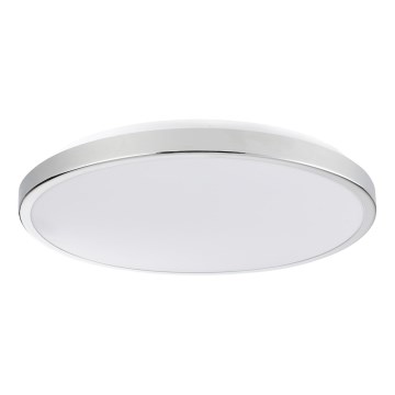 Candeeiro de teto LED LIBRA LED/24W/230V 4000K Ø 39 cm cromado brilhante