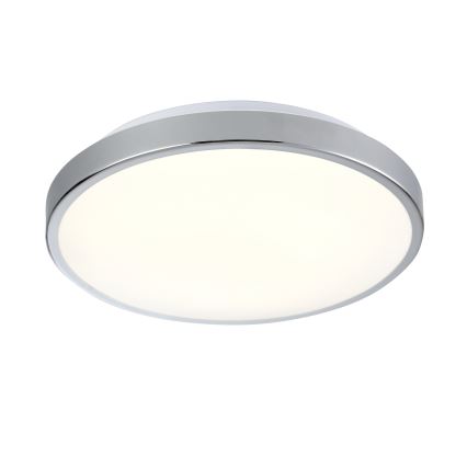 Candeeiro de teto LED LIBRA LED/24W/230V 4000K Ø 39 cm cromado brilhante