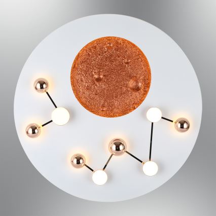 Candeeiro de teto LED MARS LED/58W/230V 3000K branco