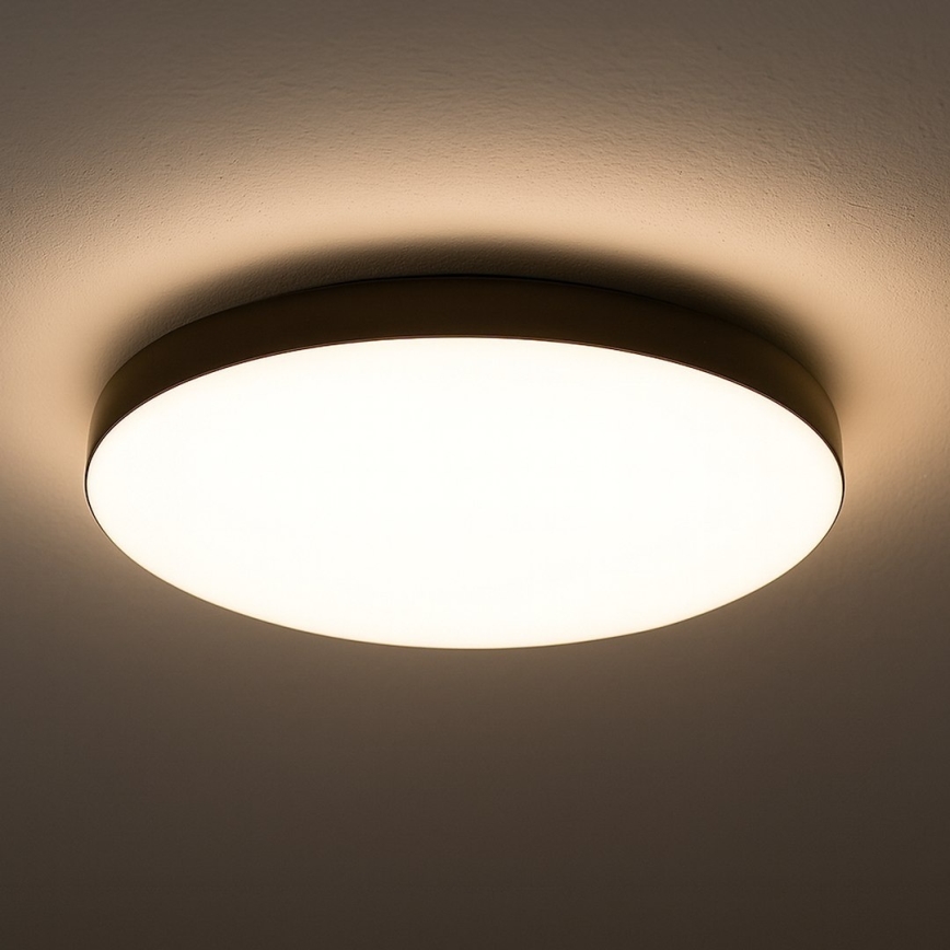 Candeeiro de teto LED MAYA LED/36W/230V diâmetro de 50 cm preto