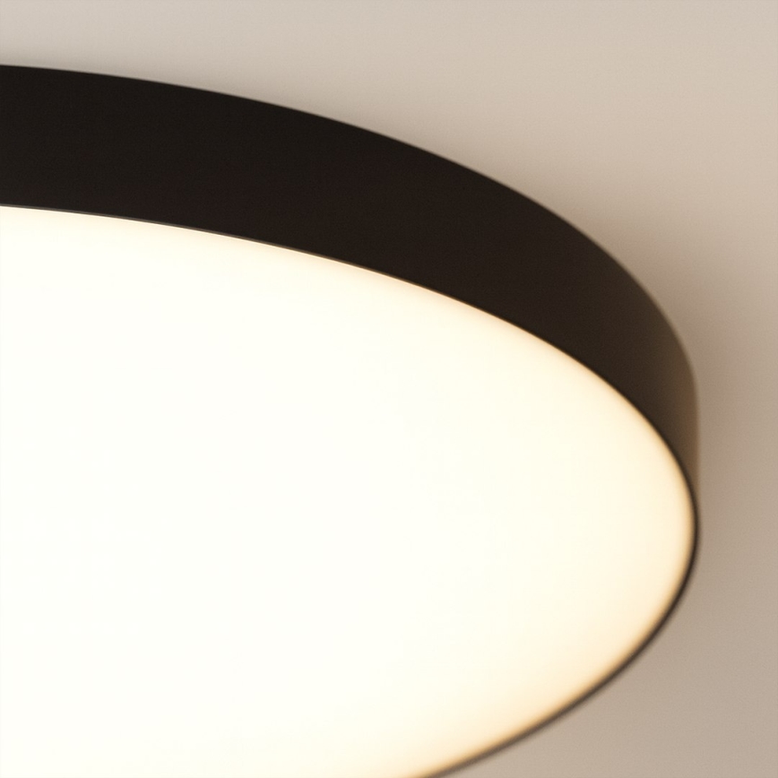 Candeeiro de teto LED MAYA LED/36W/230V diâmetro de 50 cm preto