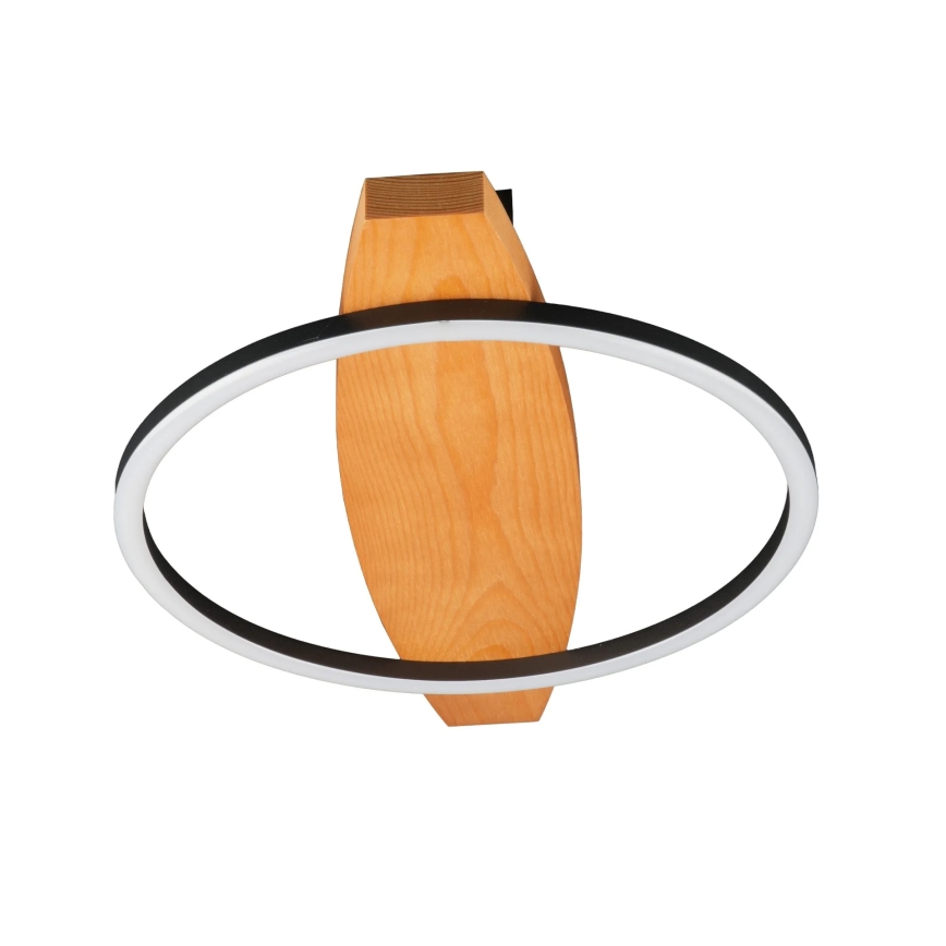 Candeeiro de teto LED MELISA LED/12W/230V 30x40 cm pinho