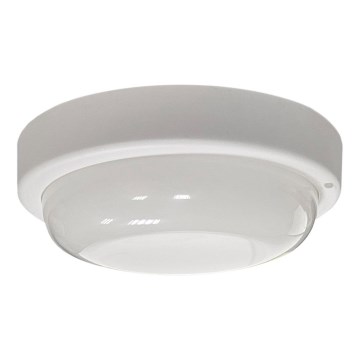 Candeeiro de teto LED para exterior LED/8W/230V 4200K Ø 14 cm IP64 branco