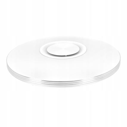 Candeeiro de teto LED RGBW dimerizável com altifalante integrado LED/60W/230V 3000-6000K Ø 40 cm branco + controlo remoto