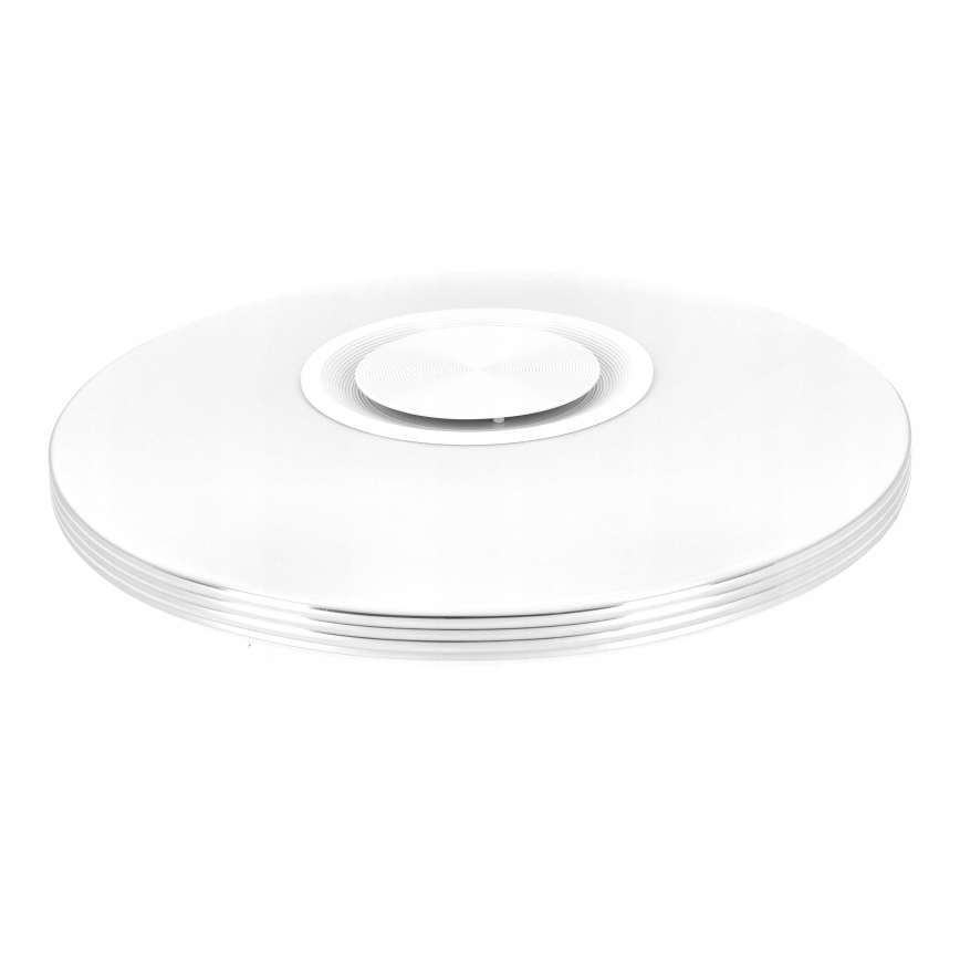 Candeeiro de teto LED RGBW dimerizável com altifalante integrado LED/60W/230V 3000-6000K Ø 40 cm branco + controlo remoto