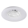 Candeeiro de teto LED RGBW regulável com ventilador PLAVE PAN LED/24W/230V 3000-6500K Ø 48,5 cm branco + controlo remoto