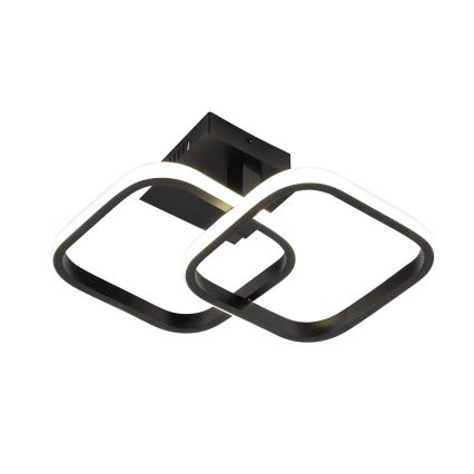Candeeiro de Teto LED ROBERT LED/25W/230V 25x38 cm preto