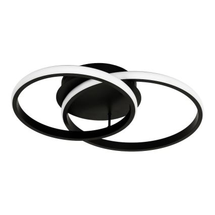 Candeeiro de teto LED TITANO LED/12W/230V preto