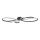 Candeeiro de teto LED VIOLIN LED/40W/230V preto