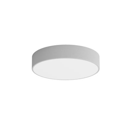Candeeiro de teto para casa de banho CLEO com sensor - 3 x E27 / 24 W / 230 V, Ø 40 cm, cinzento, IP54