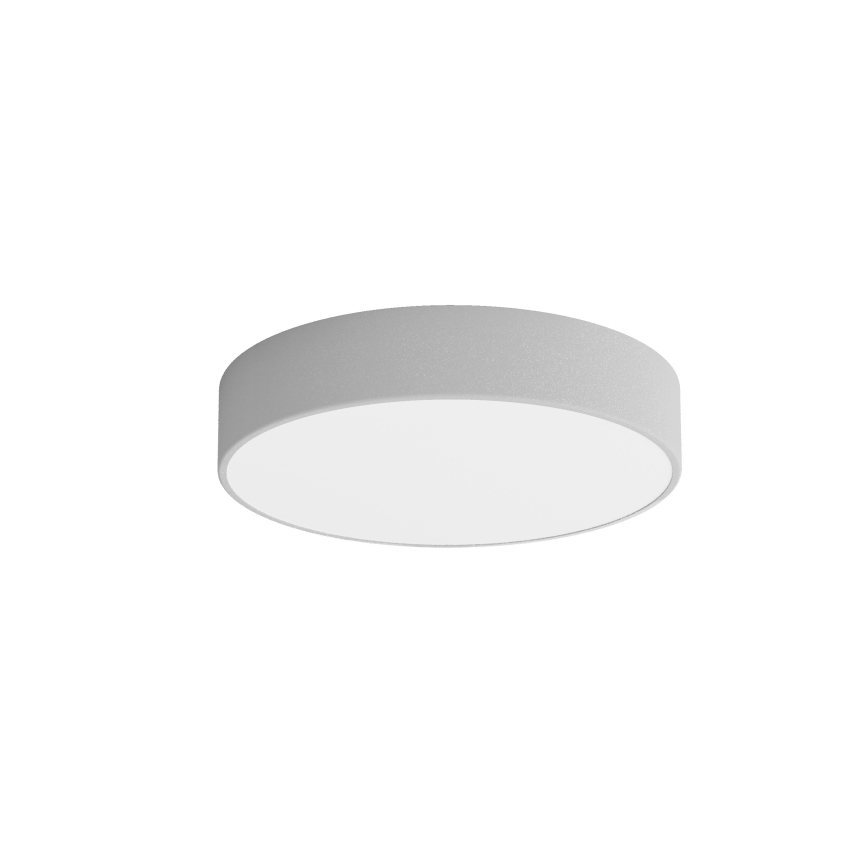 Candeeiro de teto para casa de banho CLEO com sensor - 3 x E27 / 24 W / 230 V, Ø 40 cm, cinzento, IP54