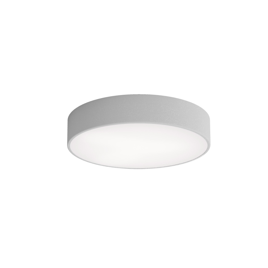 Candeeiro de teto para casa de banho CLEO com sensor - 3 x E27 / 24 W / 230 V, Ø 40 cm, cinzento, IP54