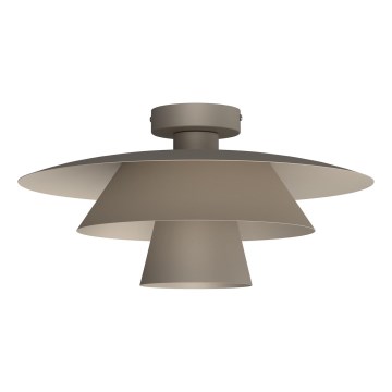 Candeeiro de teto PLATO 1xE27/15W/230V Ø 32 cm bege