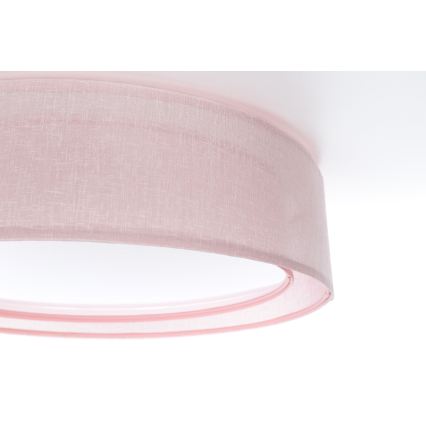 Candeeiro de teto PURO 2xE27/40W/230V Ø 50 cm rosa
