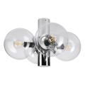 Candeeiro de teto SFERIO 4xE14/5W/230V cromado brilhante/vidro transparente