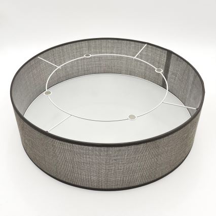 Candeeiro de teto SIRJA 2xE27/15W/230V, diâmetro 45 cm, castanho