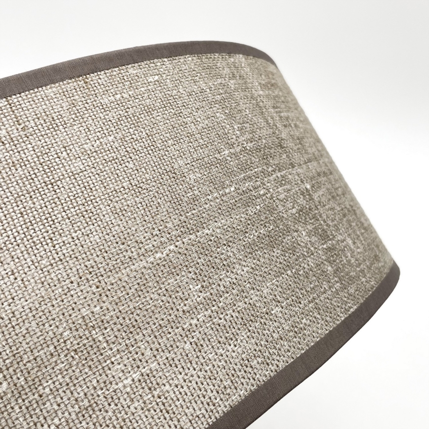 Candeeiro de teto SIRJA 2xE27/15W/230V, diâmetro 45 cm, castanho