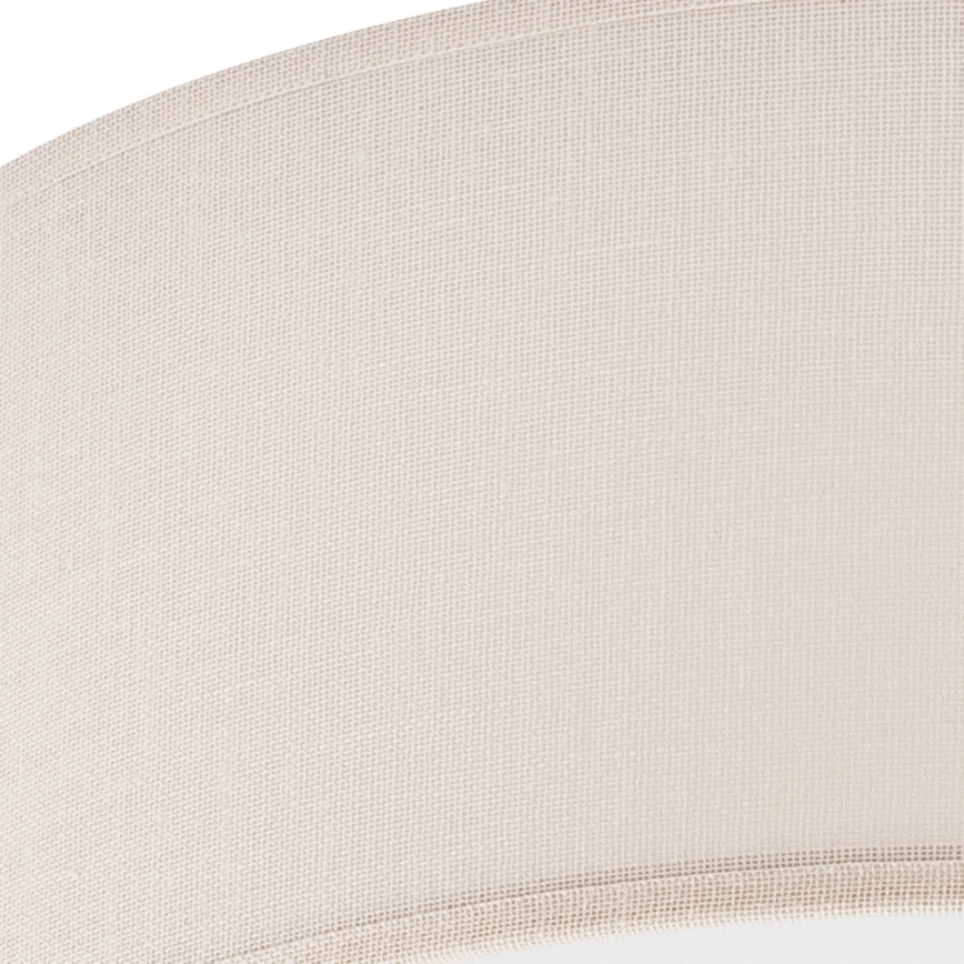 Candeeiro de teto SIRJA 2xE27/15W/230V, diâmetro 45 cm, cor creme