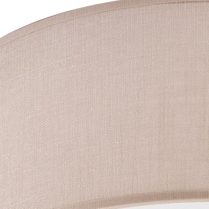 Candeeiro de teto SIRJA 2xE27/15W/230V Ø 45 cm bege