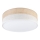 Candeeiro de teto SIRJA BOHO 2xE27/15W/230V, diâmetro 45 cm, bege/creme