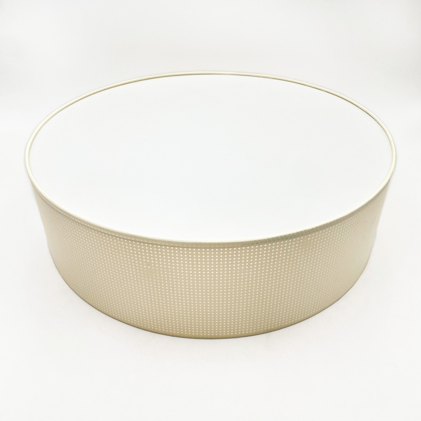 Candeeiro de teto SIRJA PLISADO 4xE27/15W/230V, diâmetro 45 cm, cor creme