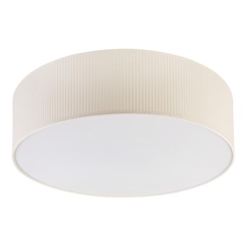 Candeeiro de teto SIRJA PLISADO 4xE27/15W/230V Ø 45 cm cor creme