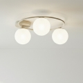 Candeeiro de teto SOPRA 3xE14/10W/230V bege/branco