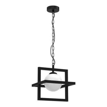 Candeeiro de teto suspenso DIEGO 1xE14/40W/230V preto