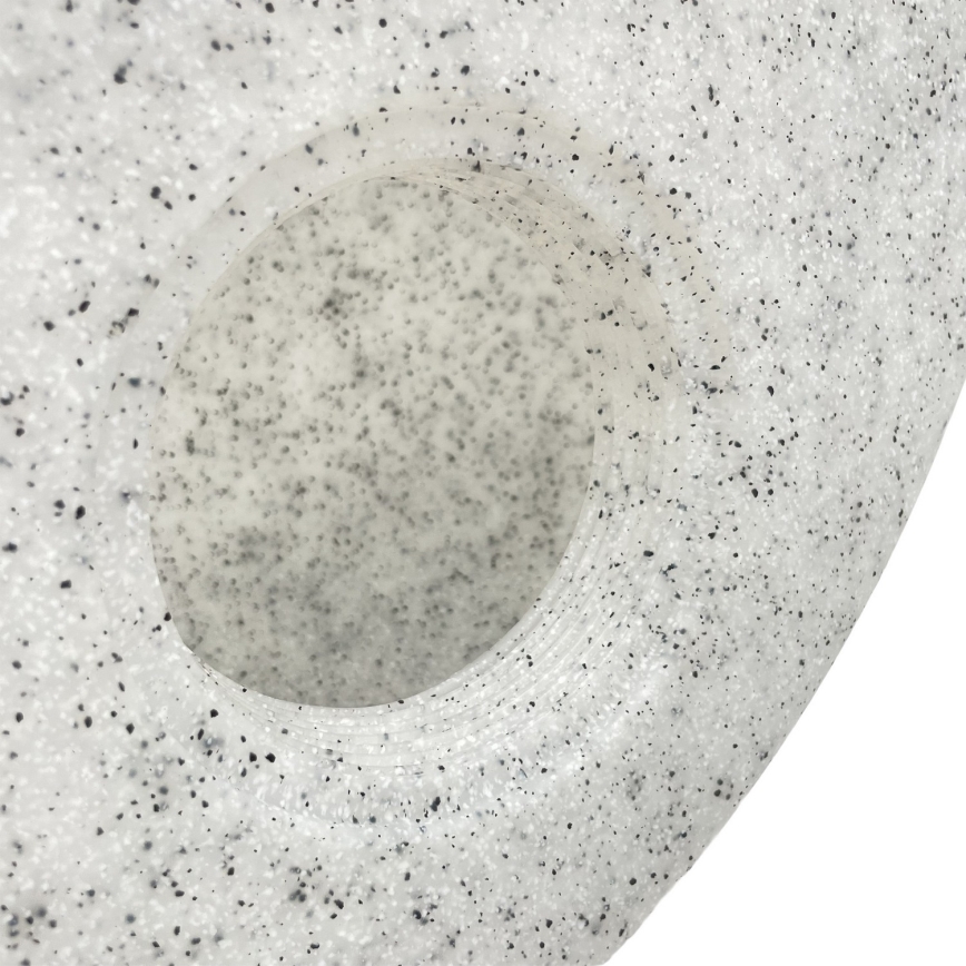 Candeeiro decorativo de exterior LUMISTONE 1x E27/15W/230V, IP65, Ø 38 cm