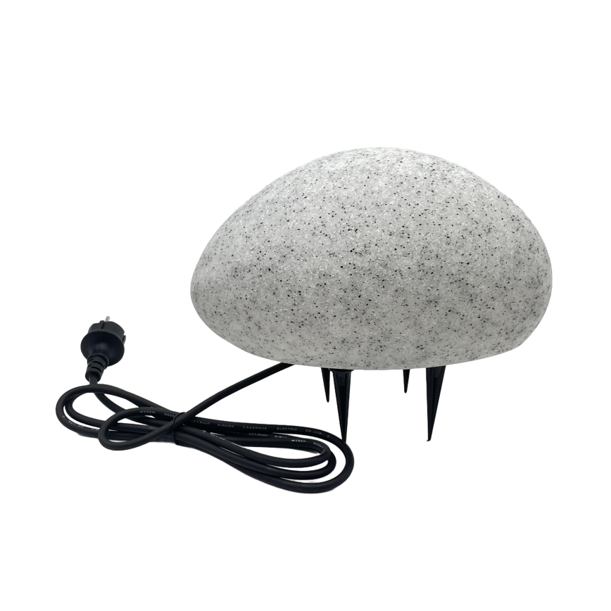 Candeeiro decorativo de exterior LUMISTONE 1xE27/15W/230V IP65 diâmetro 26,5 cm