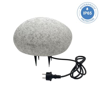 Candeeiro decorativo de exterior LUMISTONE 1xE27/15W/230V IP65 Ø 31,8 cm