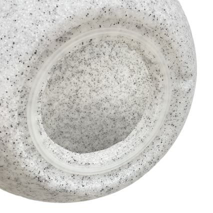 Candeeiro decorativo para exterior LUMISTONE 1xE27/15W/230V IP65 Ø 38 cm