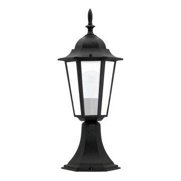 Candeeiro exterior 1xE27/20W/230V IP43 42,5 cm preto