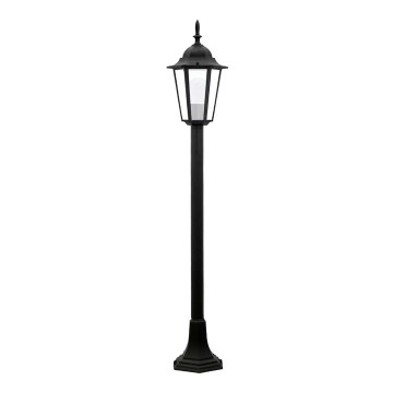 Candeeiro exterior 1xE27/20W/230V IP43 96,5 cm preto