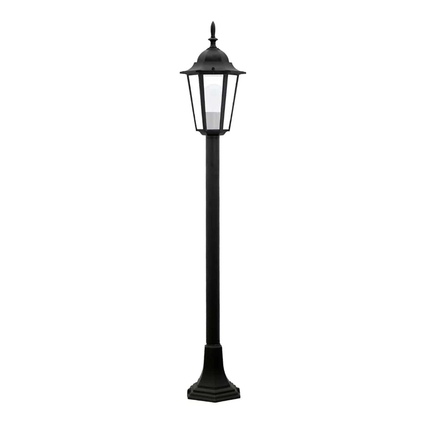 Candeeiro exterior 1xE27/20W/230V IP43 96,5 cm preto