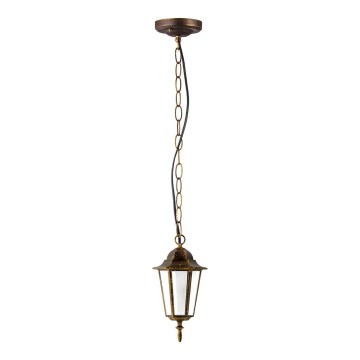 Candeeiro exterior 1xE27/20W/230V IP43 pátina